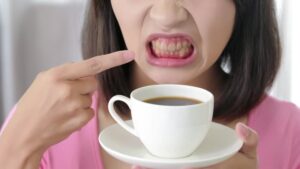 affect of coffee to your teeth